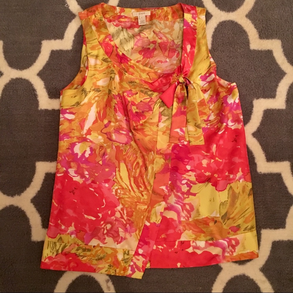 Sold: JCrew work blouse 100% Silk